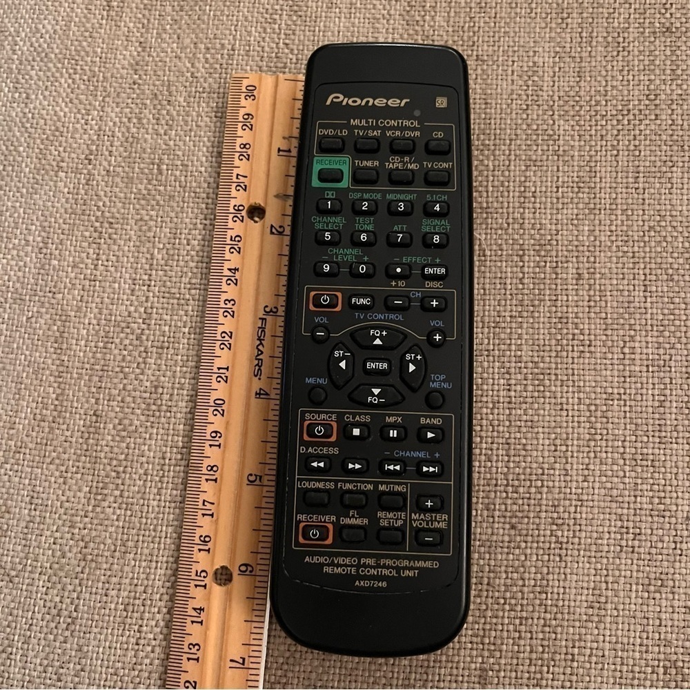 Pioneer audio/ video player remote controller